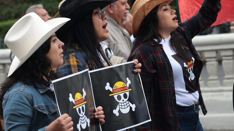 Marcha por la seguridad en Xalapa